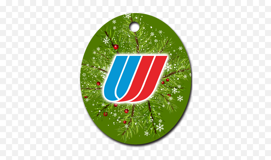 United Airlines Tulip Logo Ornaments U2013 Airline Employee Shop Emoji,Tulip Logo