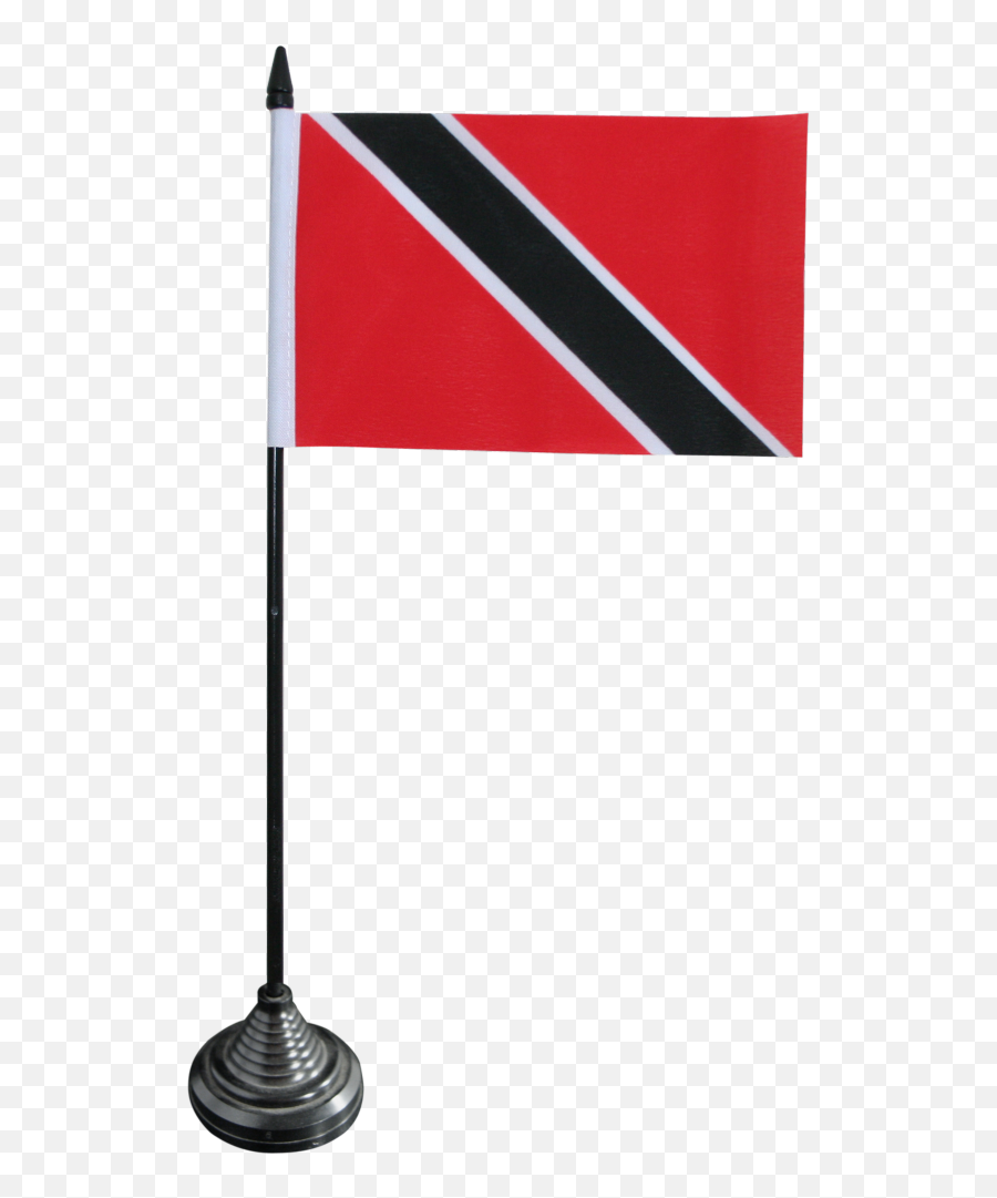 Country Flags Trinidad And Tobago Polyester Table Desk Flag Emoji,Trinidad Flag Png