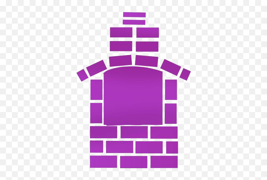 Transparent Brick Fireplace Clipart - Vertical Emoji,Fireplace Clipart