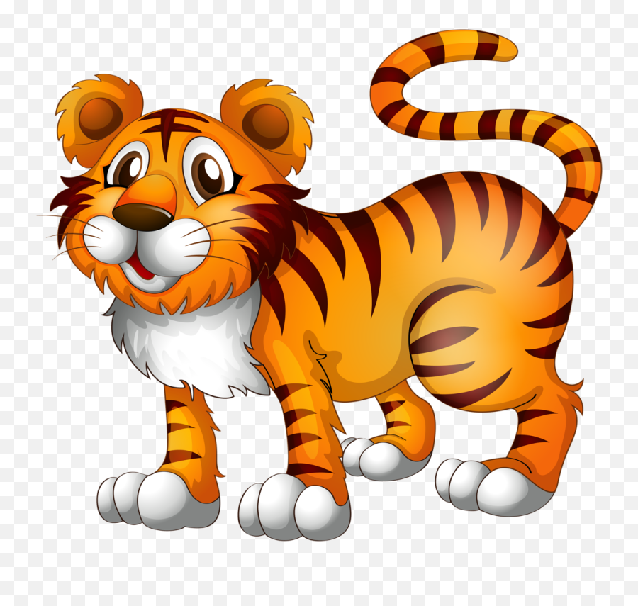 Soloveika Cartoon Tiger Zoo Emoji,Cocoon Clipart