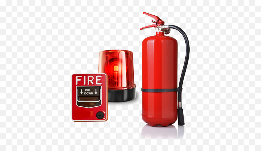 Download Hd Fire - Safety Fire Extinguisher And Fire Alarm Emoji,Fire Alarm Png