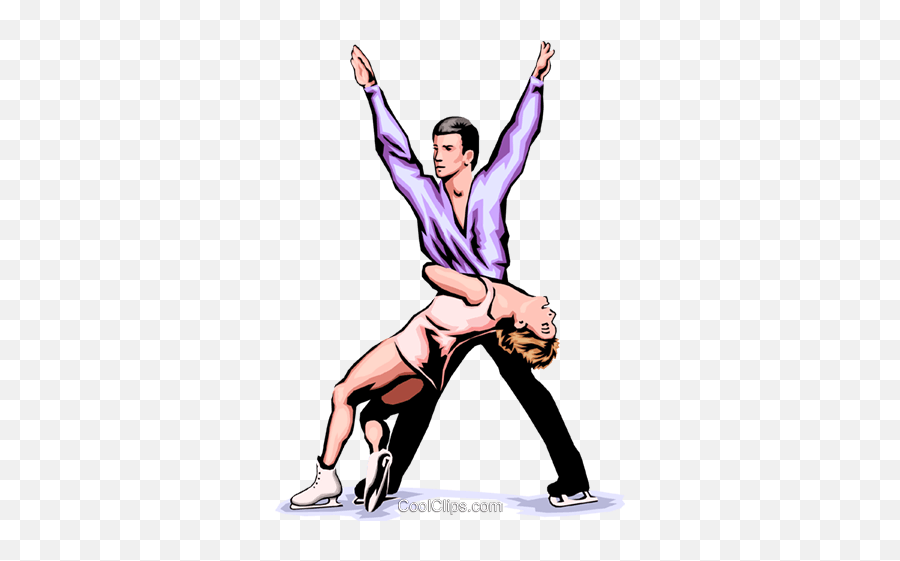 Pairs Figure Skating Royalty Free Vector Clip Art Emoji,Dip Clipart