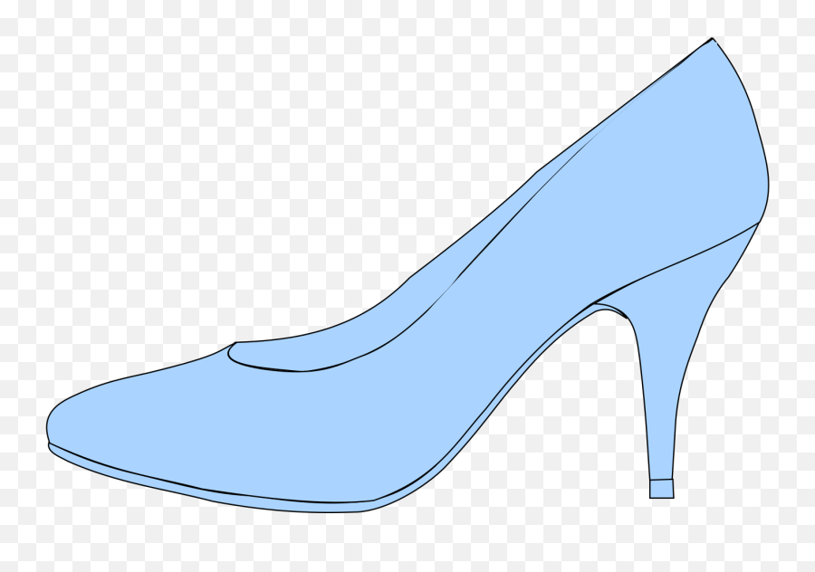 Blue Shoe Svg Vector Blue Shoe Clip Art - Svg Clipart Emoji,Stiletto Clipart