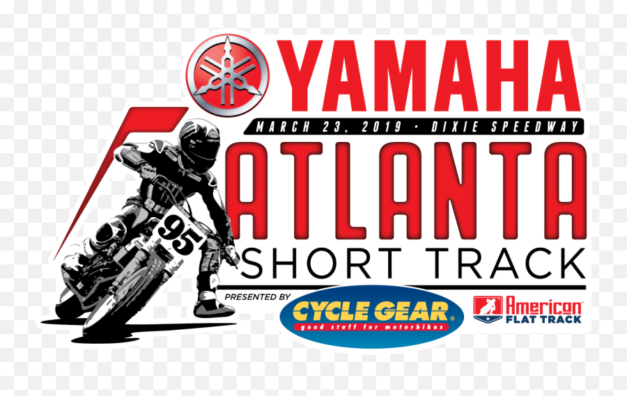 Yamaha Atlanta Short Track Logo Speed Sport - Cycle Gear Emoji,Track Logo