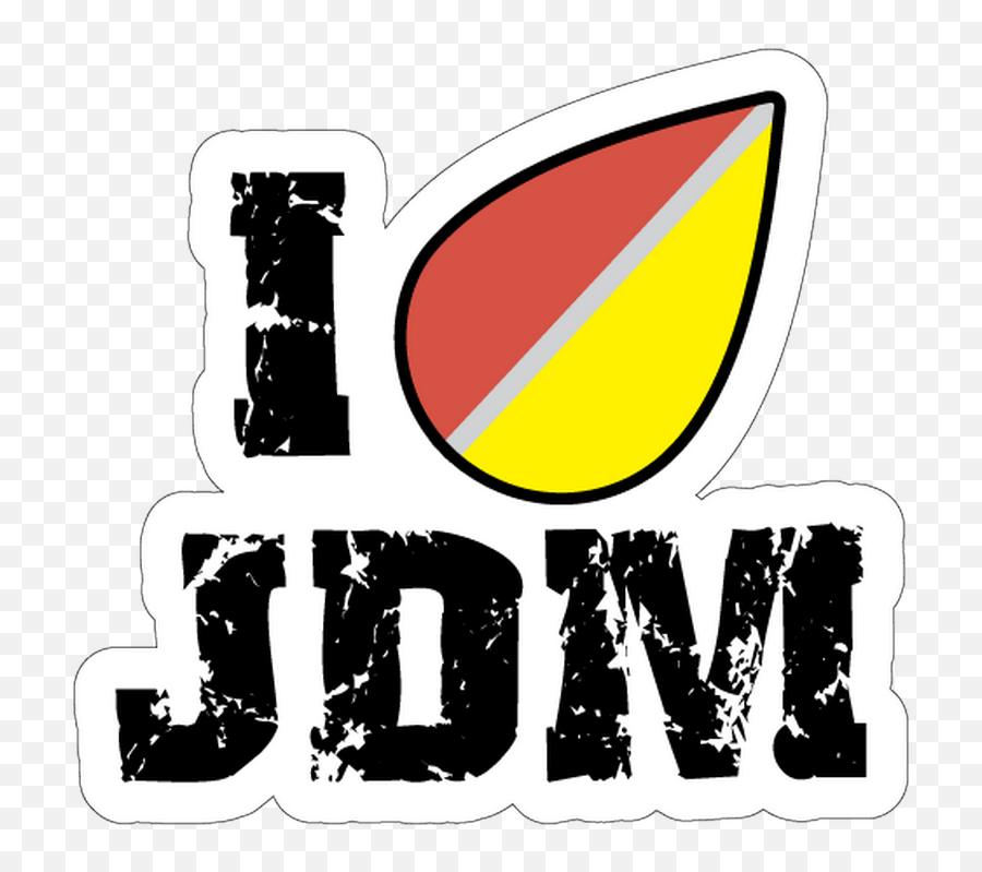 Jdm Oldschool Decal - Language Emoji,Jdm Logo