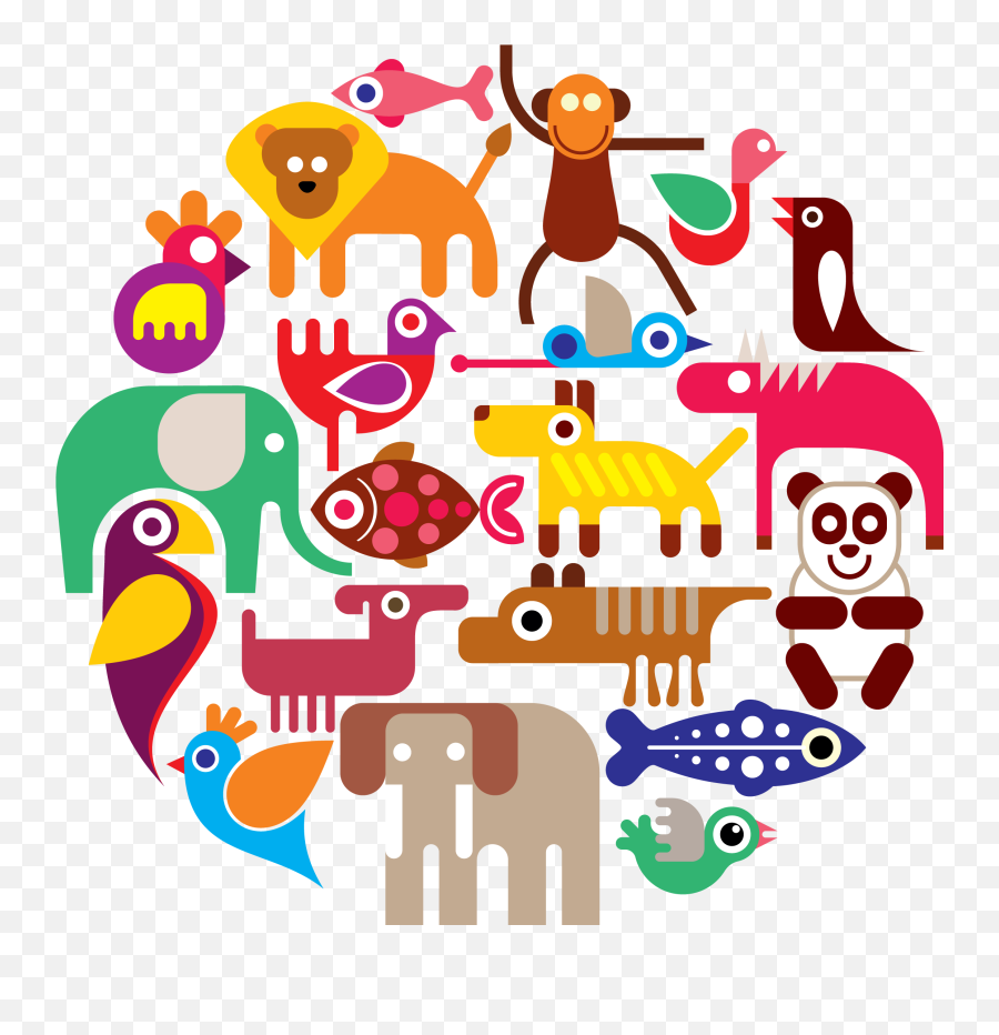 Animal Logo - Cuzzco 138103928 Al Vinyl Carpet Color Unico Animals Habitats Word Clipart Emoji,Animal Logos