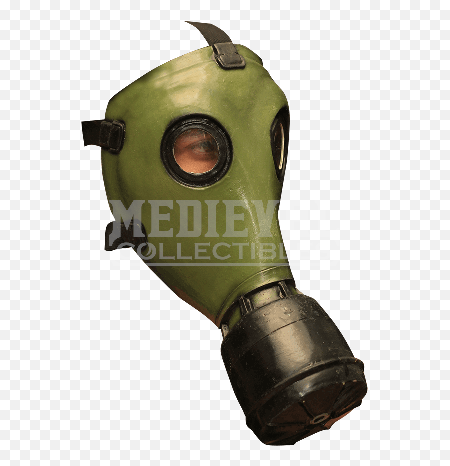 Download Hd Green Gp5 Gas Mask Transparent Png Image - Gp5 Gas Mask Emoji,Gas Mask Png