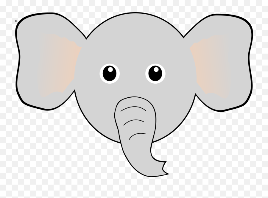 Elephant Photo Background Transparent Png Images And Svg - Elephant Face Clip Art Emoji,Elephant Silhouette Clipart