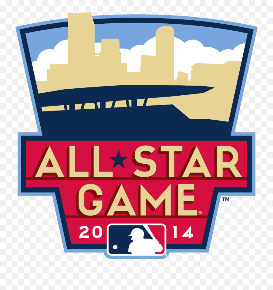 2014 Major League Baseball All - 2014 Mlb All Star Game Logo Emoji,Major League Baseball Logo