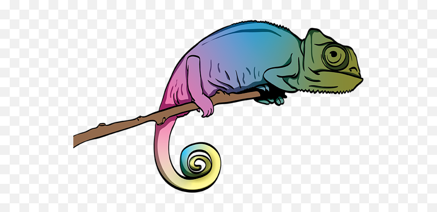 Chameleon Fleece Blanket For Sale - Chameleon Drawing Emoji,Chameleon Clipart