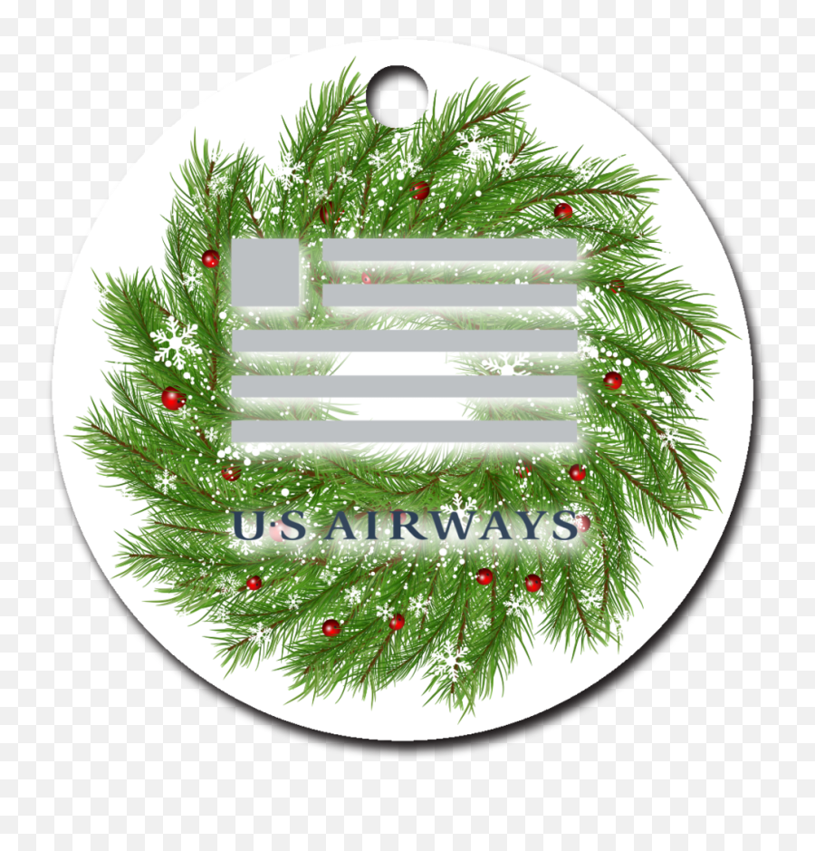 Us Airways Logo Ornaments - American Airlines Christmas Ornament Emoji,U.s.airways Logo