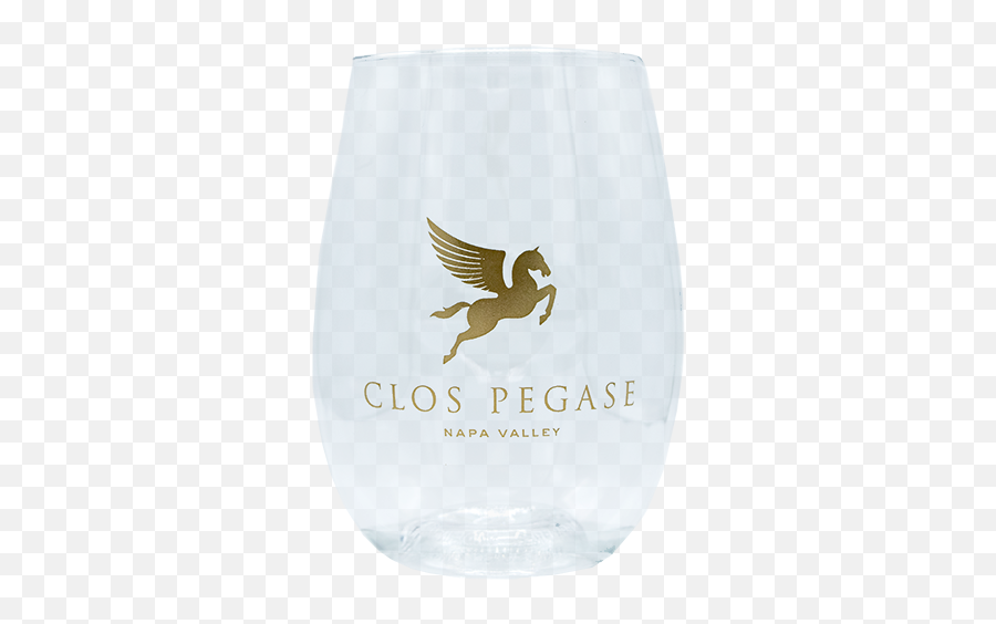 Clos Pegase Logod Go Vino Glass Set Of 6 - Accipitriformes Emoji,Wine Glass Logo