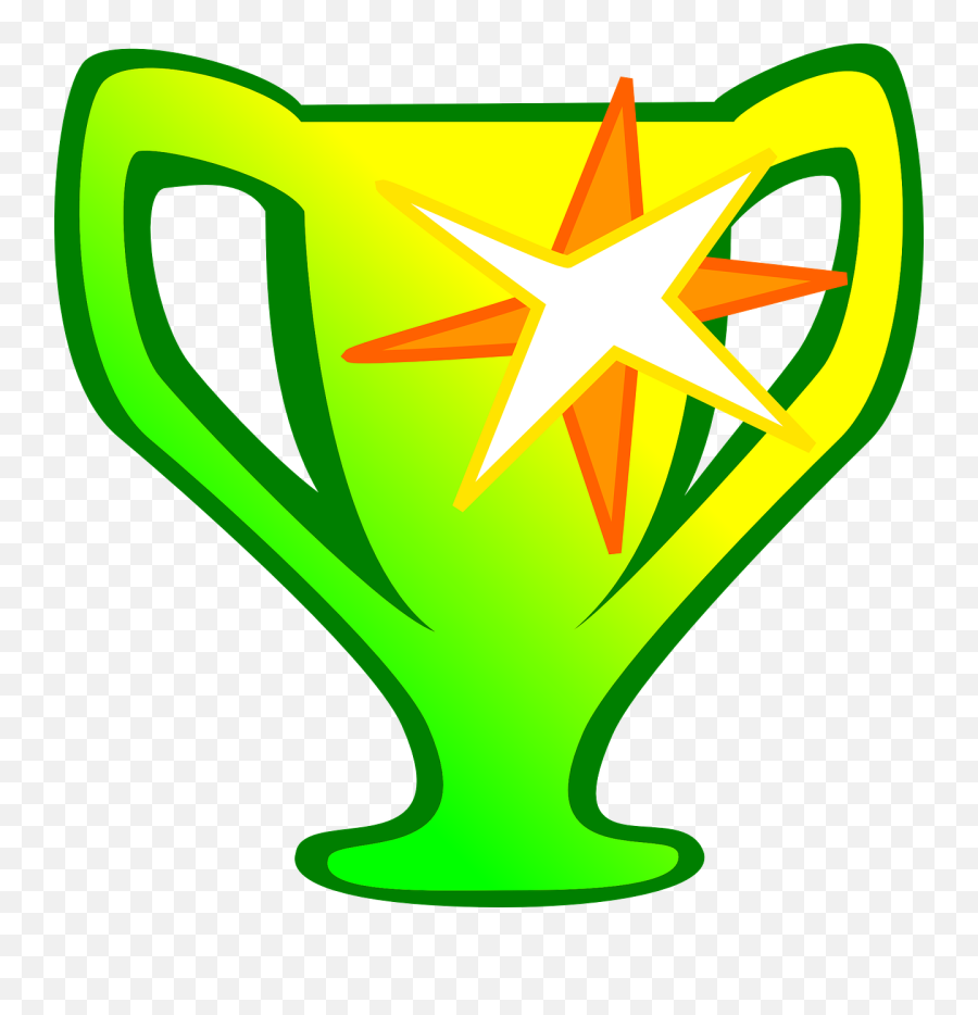 Trophy Clipart Green - Victory Clipart Transparent Cartoon Awards Clip Art Emoji,Trophy Clipart