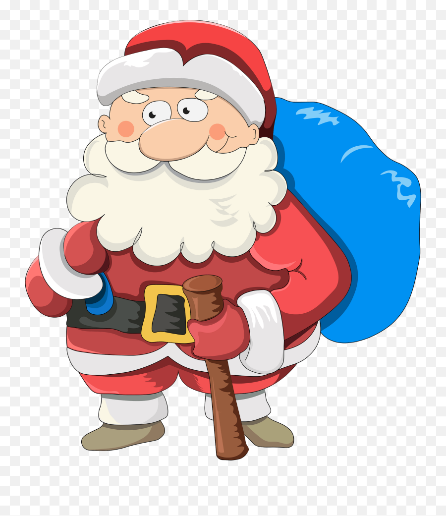 Santa Claus Clipart Free Download Transparent Png Creazilla - Santa Claus Emoji,Santa Claus Clipart