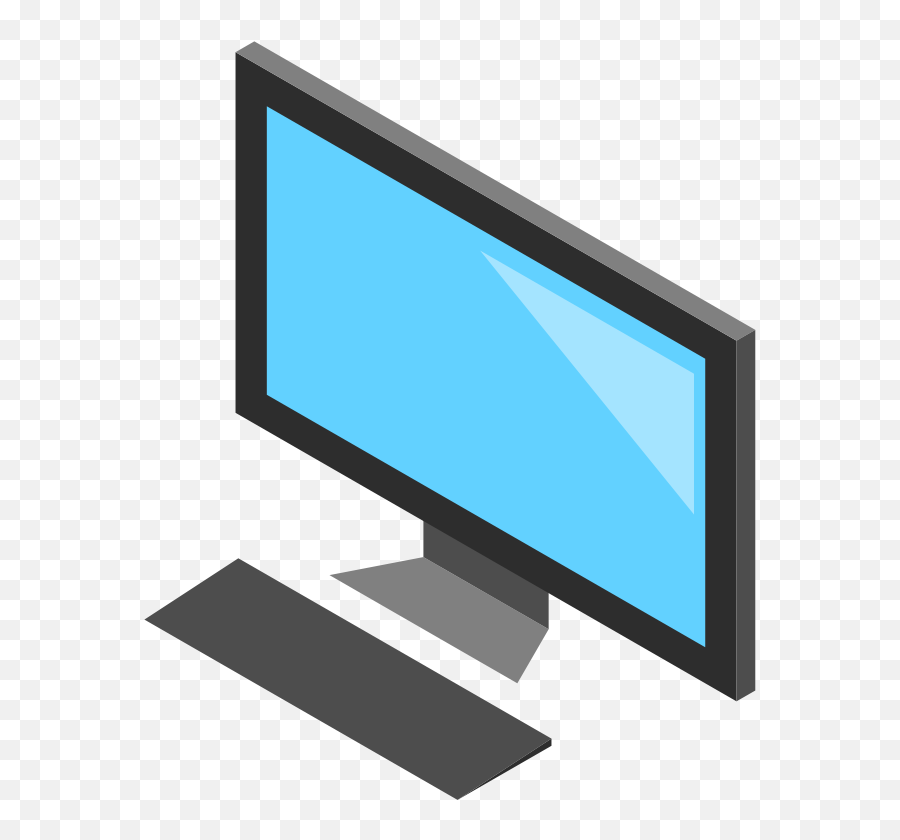 Free Computer Pictures And Images - Computer Cartoon Transparent Background Png Emoji,Computers Clipart