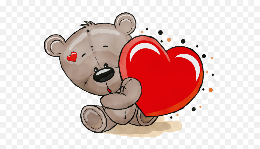 Cartoon Heart Love For Valentines Day - Love Valentines Day Cartoon Emoji,Cartoon Heart Png