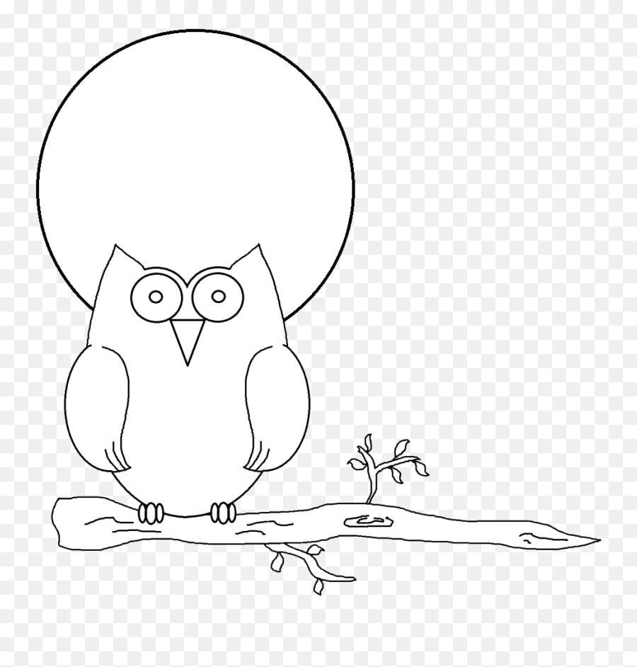 Graphics By Ruth - Owls Dot Emoji,Owls Clipart Black And White