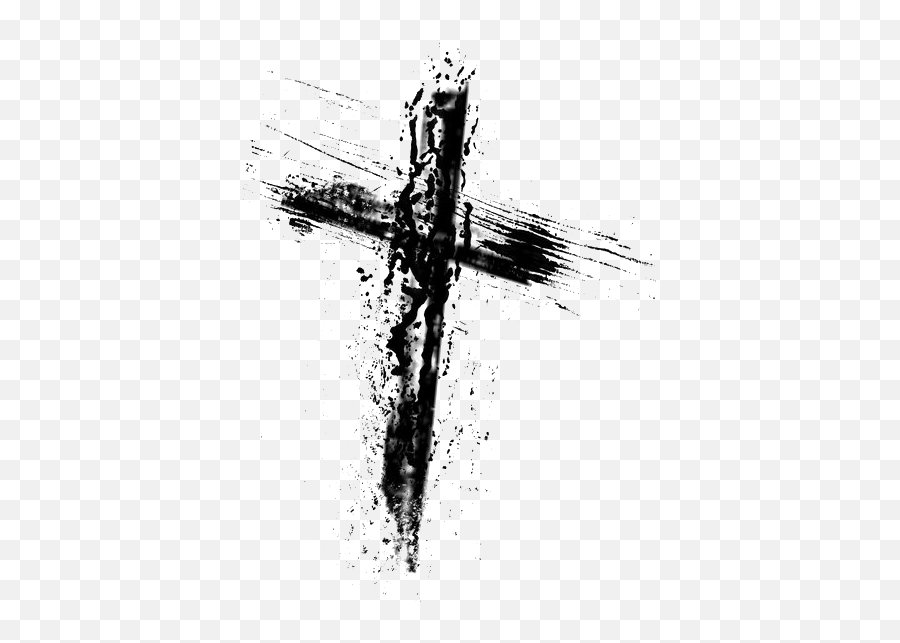 Download Tattoo Calvary Christian Cross Drawing Free Hq - Grunge Cross Png Emoji,Cross Png