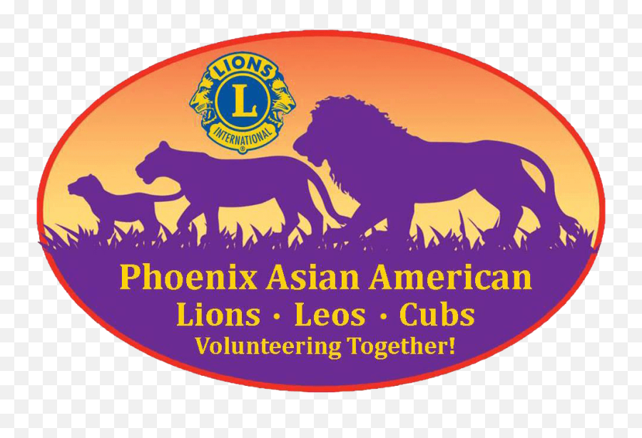 Phoenix Lions Club - Language Emoji,Lions Club Logo