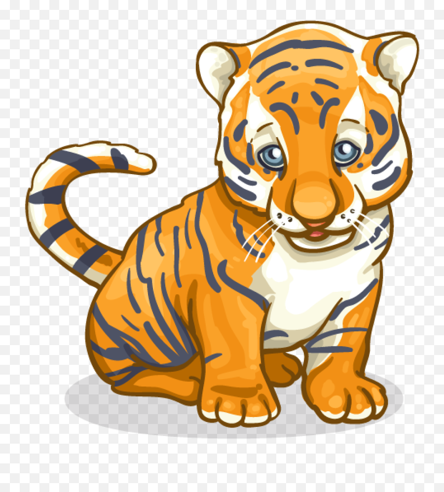 Find Near Me - Siberian Tiger Clipart Full Size Clipart Emoji,Cute Tiger Clipart