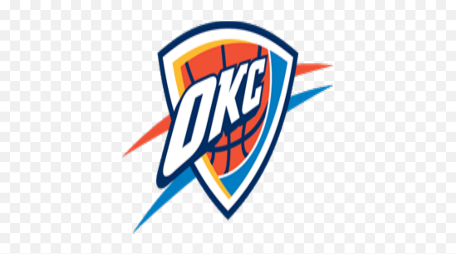 Oklahoma City Thunder Logo Transparent - Transparent Thunder Logo Png Emoji,Okc Thunder Logo