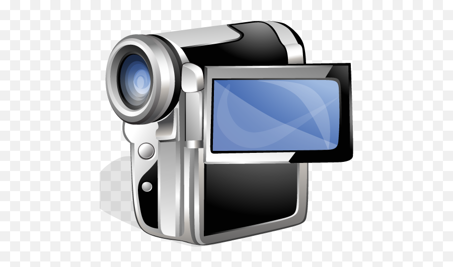 Video Camera Clipart Png Transparent - Video 3d Icon Png Emoji,Video Camera Clipart