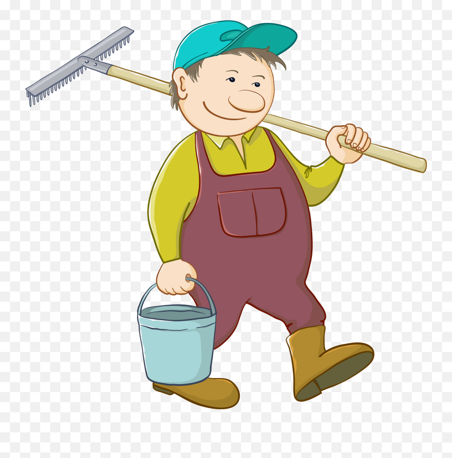 Pick Clipart Clean Neighborhood - Jardineiro Png Working Outside Cartoon Emoji,Neighborhood Clipart