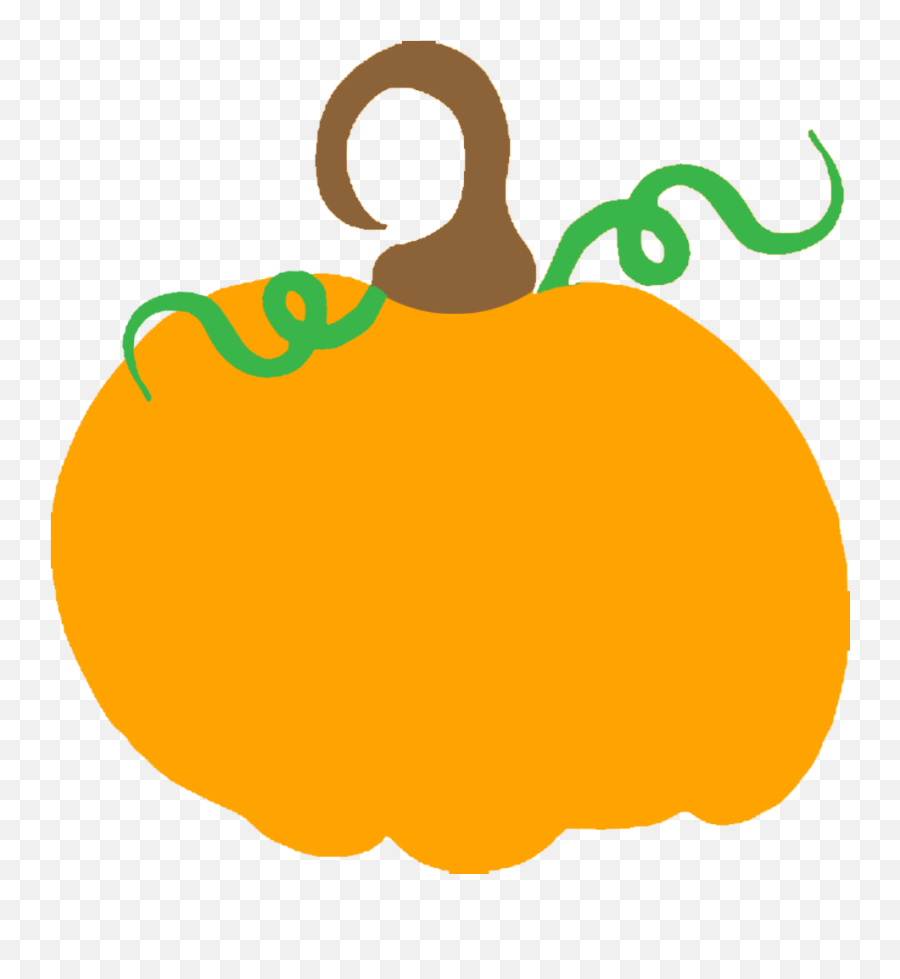 Pumpkin Clipart Fall - Pumpkin Hallowen Vector Png Emoji,Pumpkin Clipart