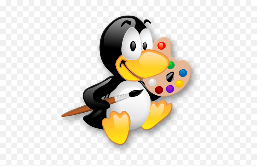 Download Graphic Artist Photography Design Linux Painter Hq - Linux Artists Emoji,Krita Transparent Background