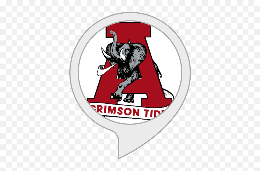 Alexa Skills - Alabama Crimson Tide Old Logo Emoji,Alabama Roll Tide Logo