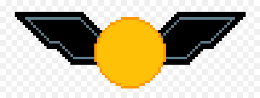 Golden Snitch - Pixel Art Sharingan Emoji,Golden Snitch Clipart