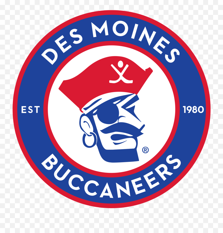 Des Moines Buccaneers - Des Moines Buccaneers Logo Emoji,Buccaneers Logo