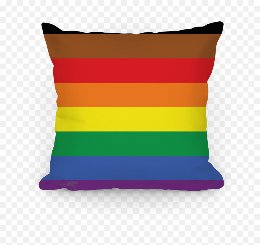 Gay Pride Flag Pillows - Decorative Emoji,Gay Pride Flag Png