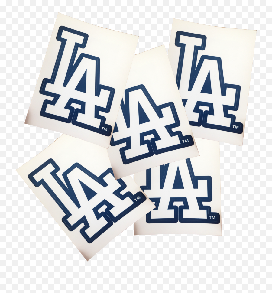 Sports Fan Apparel U0026 Souvenirs 5 La Dodgers Decals Gifts - Language Emoji,La Dodger Logo