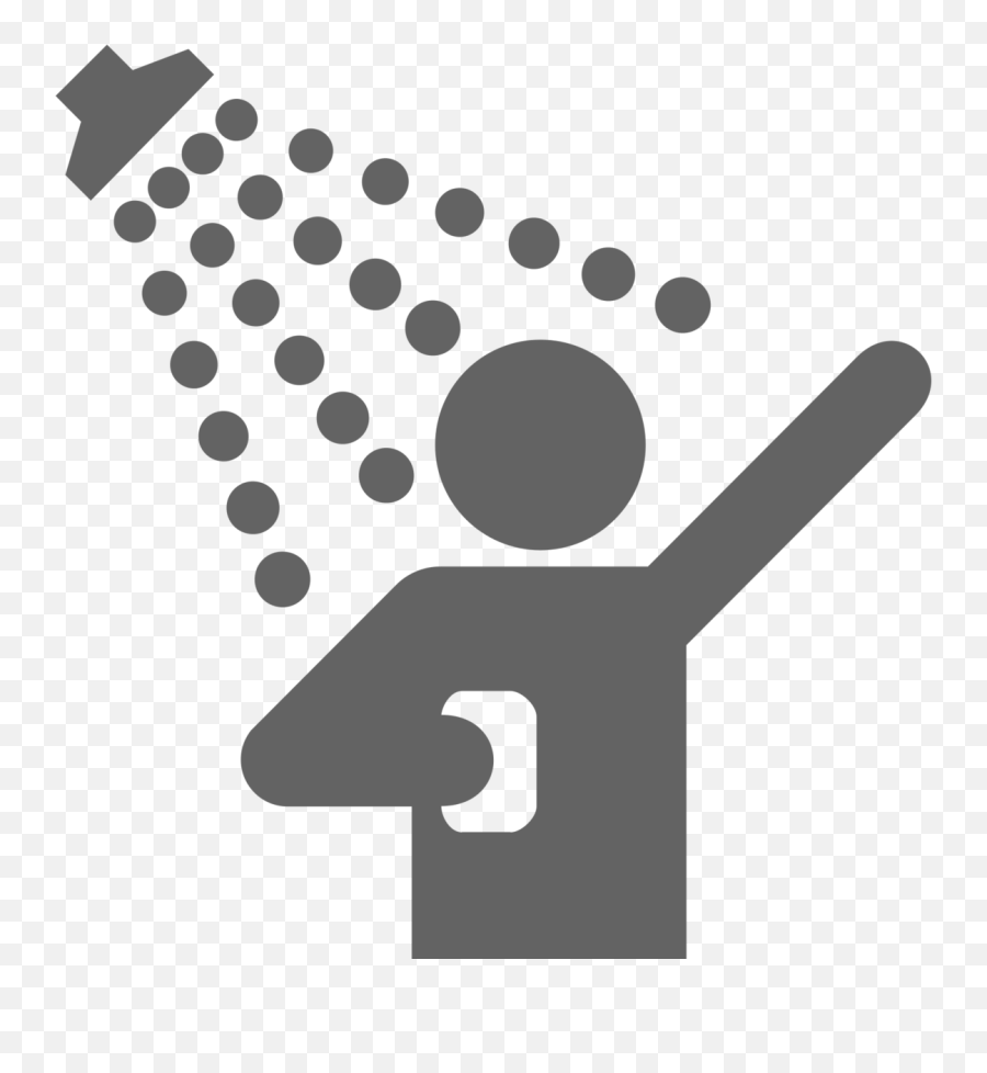 Download Shower Clipart Water Usage - Shower Clipart Png Emoji,Shower Clipart