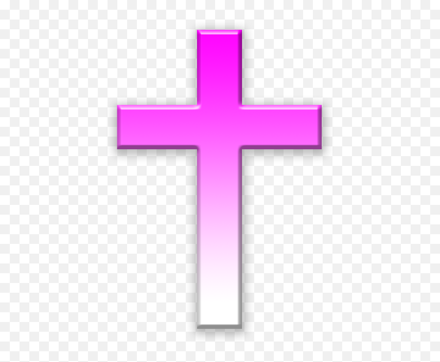 Download Pink Cross Png - Jesus Cross Hd Png Full Size Png Jesus Cross Png Emoji,Cross Png