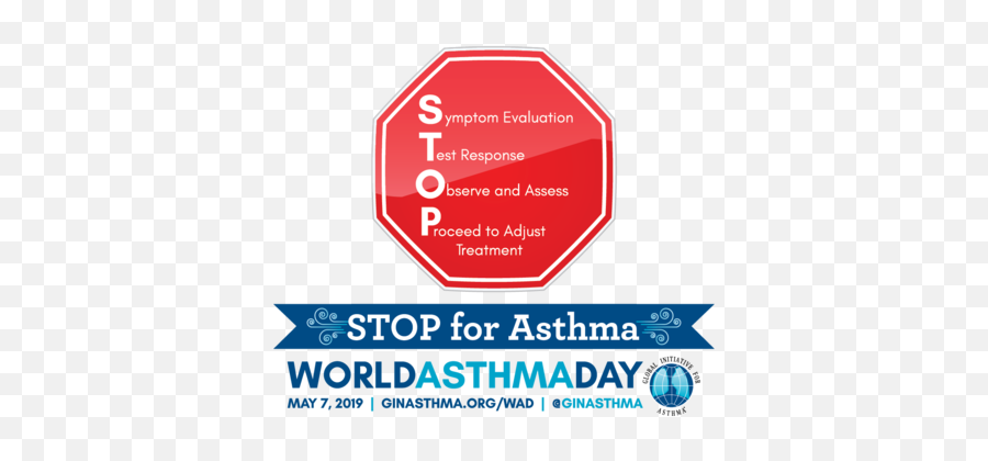 World Asthma Day 2019 Stop For Asthma - Ers European Emoji,Stop Transparent