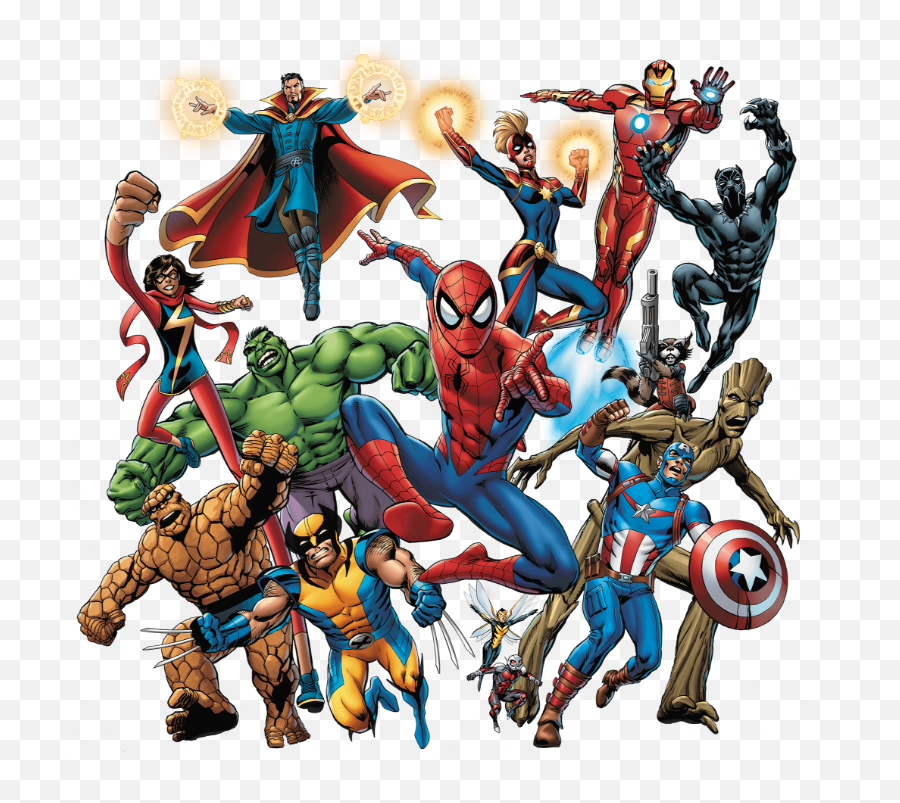 Marvel Universe Of Super Heroes 112621 - 52922 Emoji,Marvel Superhero Logo