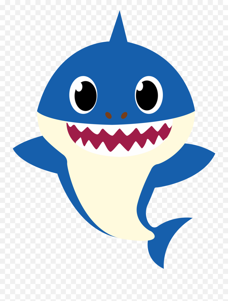 Baby Shark Transparent Png Baby Shark - Clipart Baby Shark Emoji,Shark Clipart