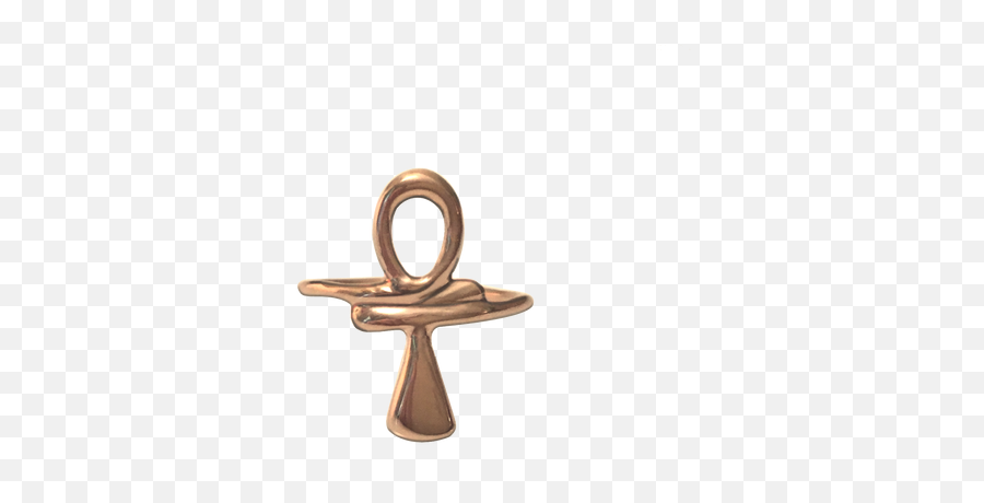 Download 14k Solid Gold Ankh Ring Also Available In Emoji,Ankh Clipart