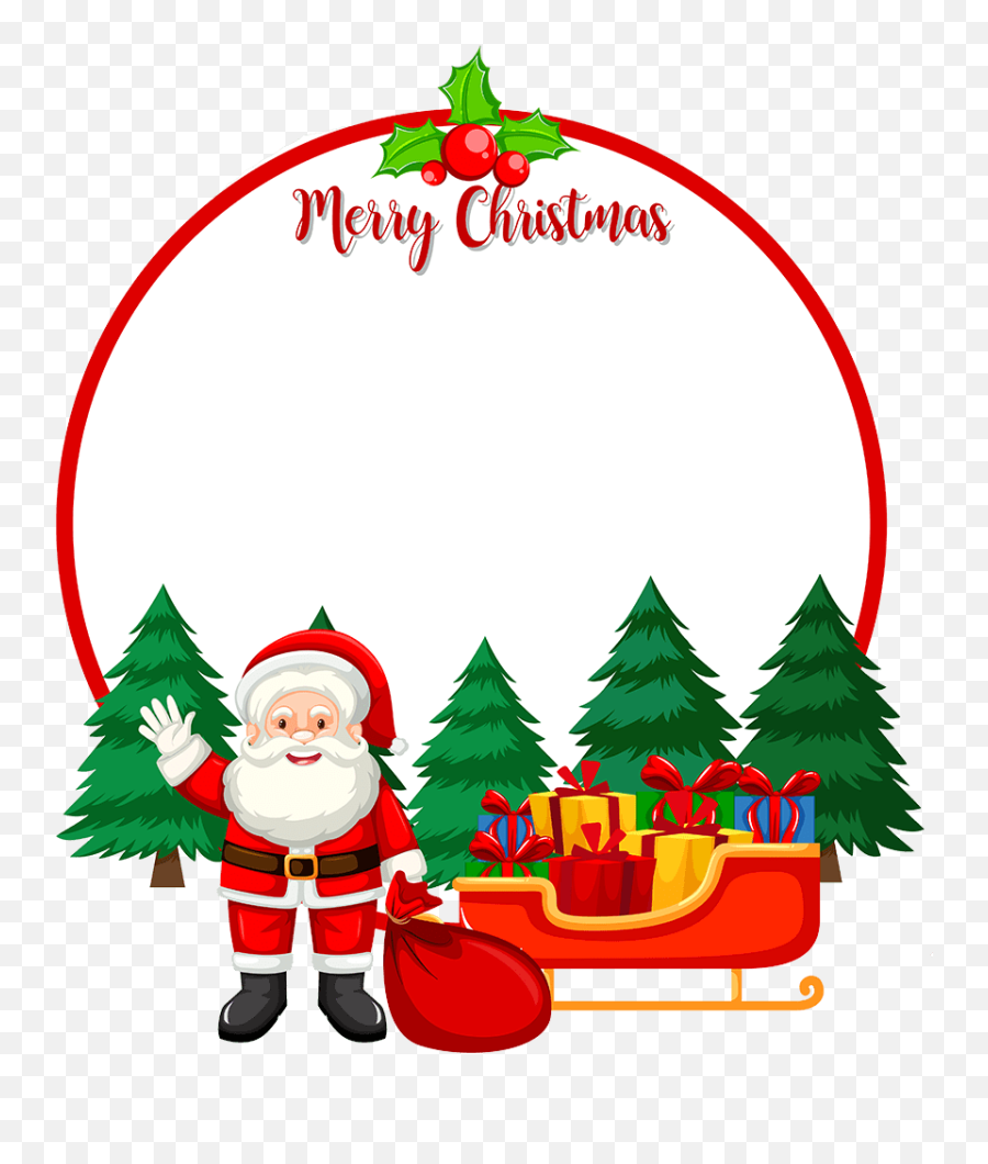 Free U0026 Cute Santa Sleigh Clipart For Your Holiday - Christmas Wishes 2020 Clip Art Emoji,Santa Sleigh Clipart