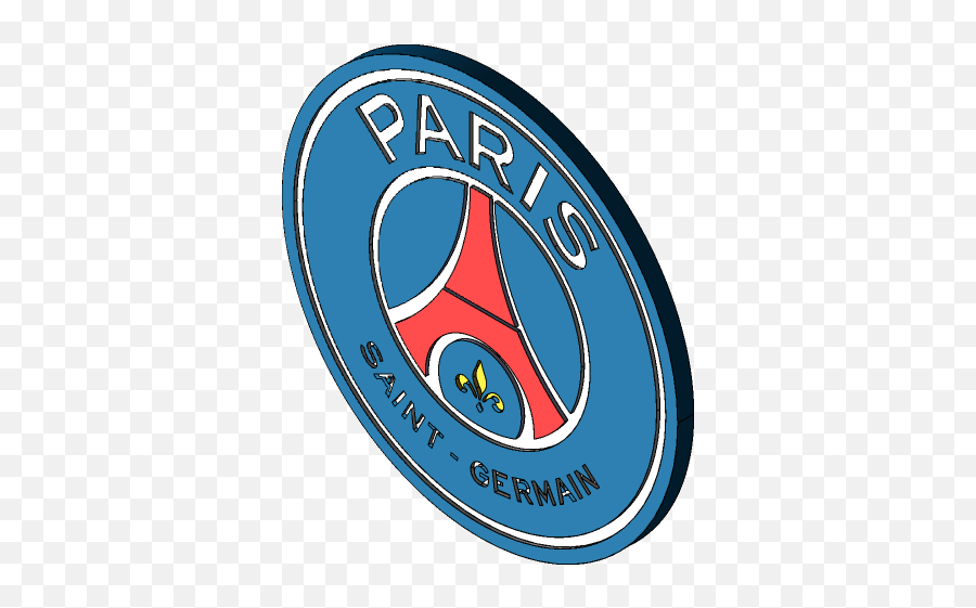 Paris Saint - Paris Saint Germain 3d Png Emoji,Psg Logo