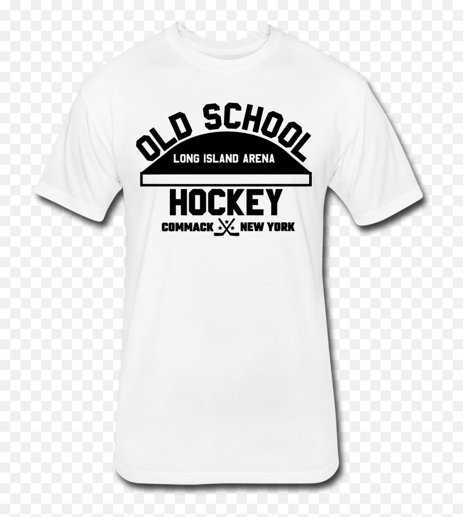 Long Island Arena Old School Hockey T - Shirt Premium Tall 6040 Unisex Emoji,Old Fruit Of The Loom Logo