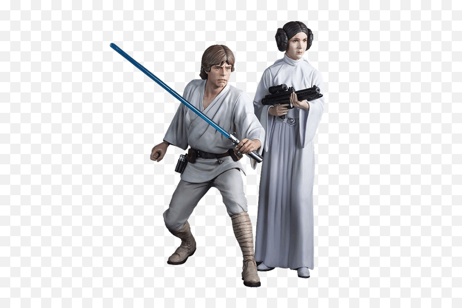 Star Wars Luke Skywalker Png Png - Luke Leia Kotobukiya Emoji,Luke Skywalker Transparent