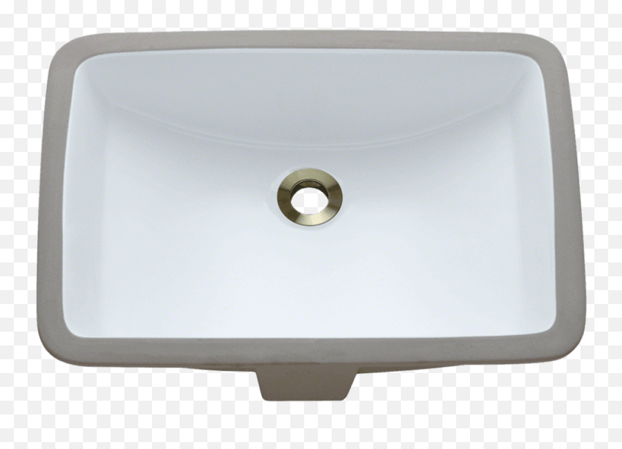 U1913 - White Rectangular Porcelain Sink Sink Emoji,White Rectangle Png
