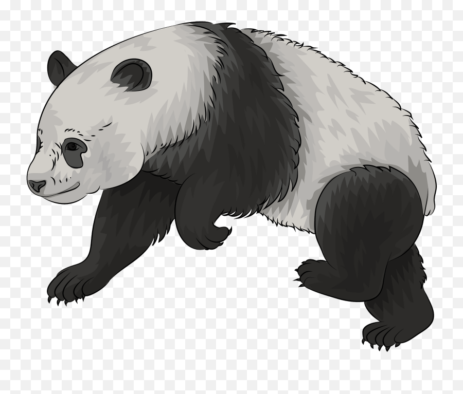Giant Panda Clipart - Panda Clipart Emoji,Panda Clipart