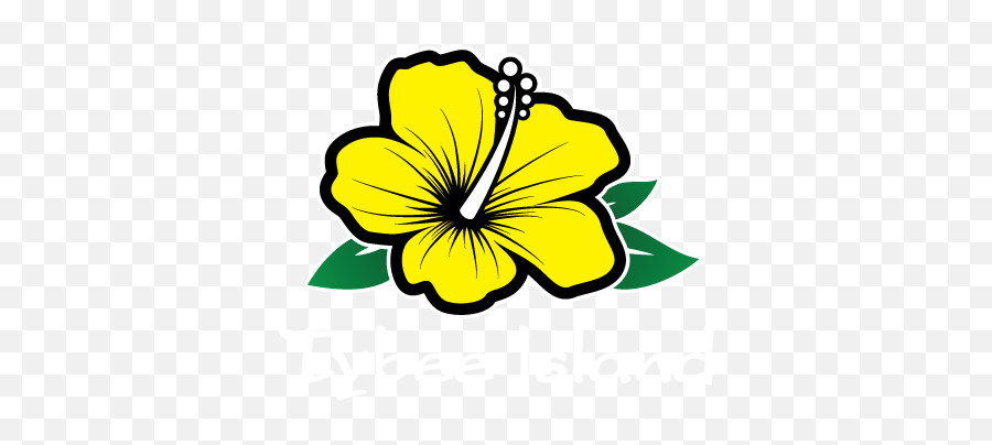 Yellow Hibiscus With Leaves - Yellow Hibiscus Hawaii Clipart Emoji,Hibiscus Clipart