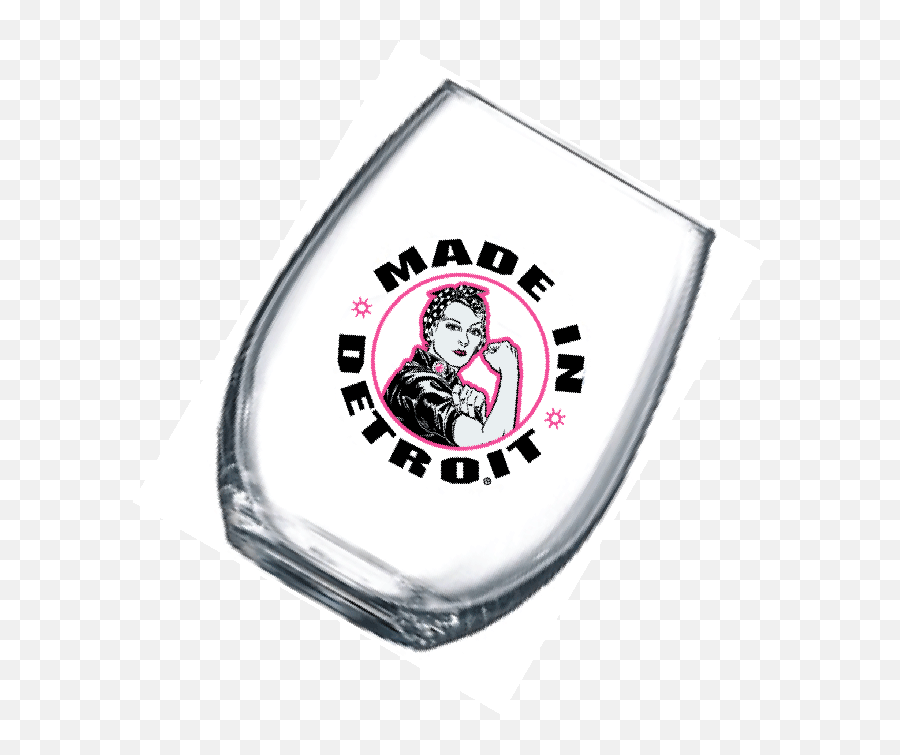 Stemless Wine Glass - Emblem Emoji,Wine Glass Logo