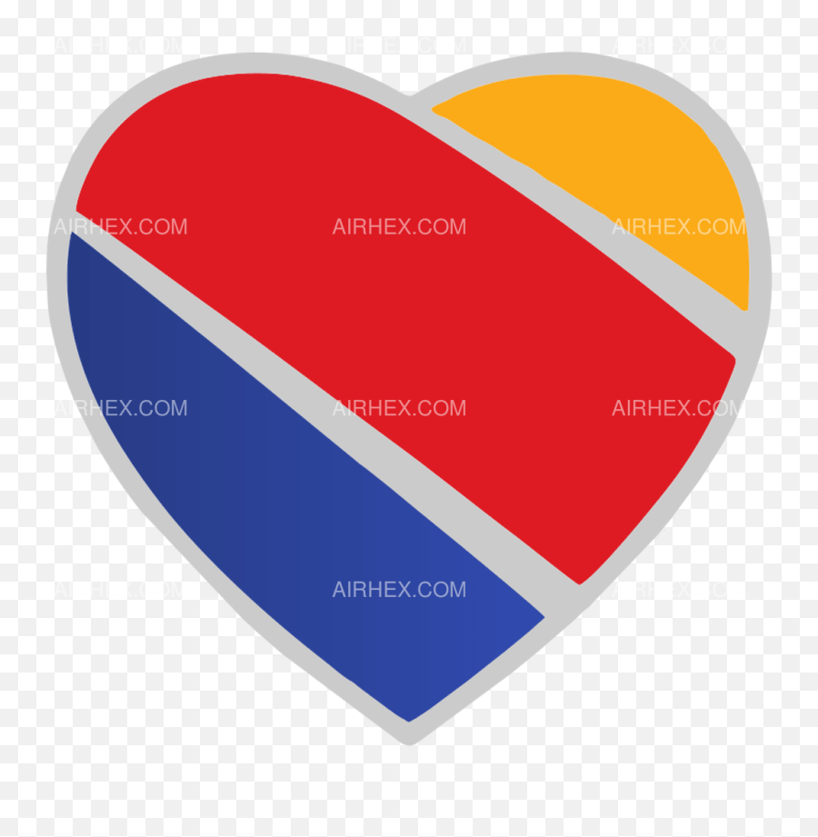 Southwest Airlines Logo Updated 2021 - Airhex Vertical Emoji,Airline Logos