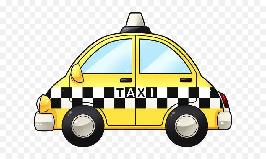 Taxi Clipart Png - Clipart Of Taxi Cab Emoji,Taxi Clipart